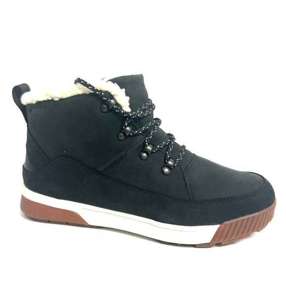The North Face Shoes - The North Face Womens Sierra Mid Lace Waterproof Boot Black Size 10.5 M